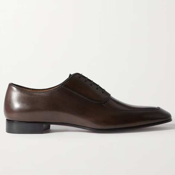 Christian Louboutin LAFITTE Mens Lace Up Oxfords Loafers Flat Derby Shoes - Picture 1 of 15